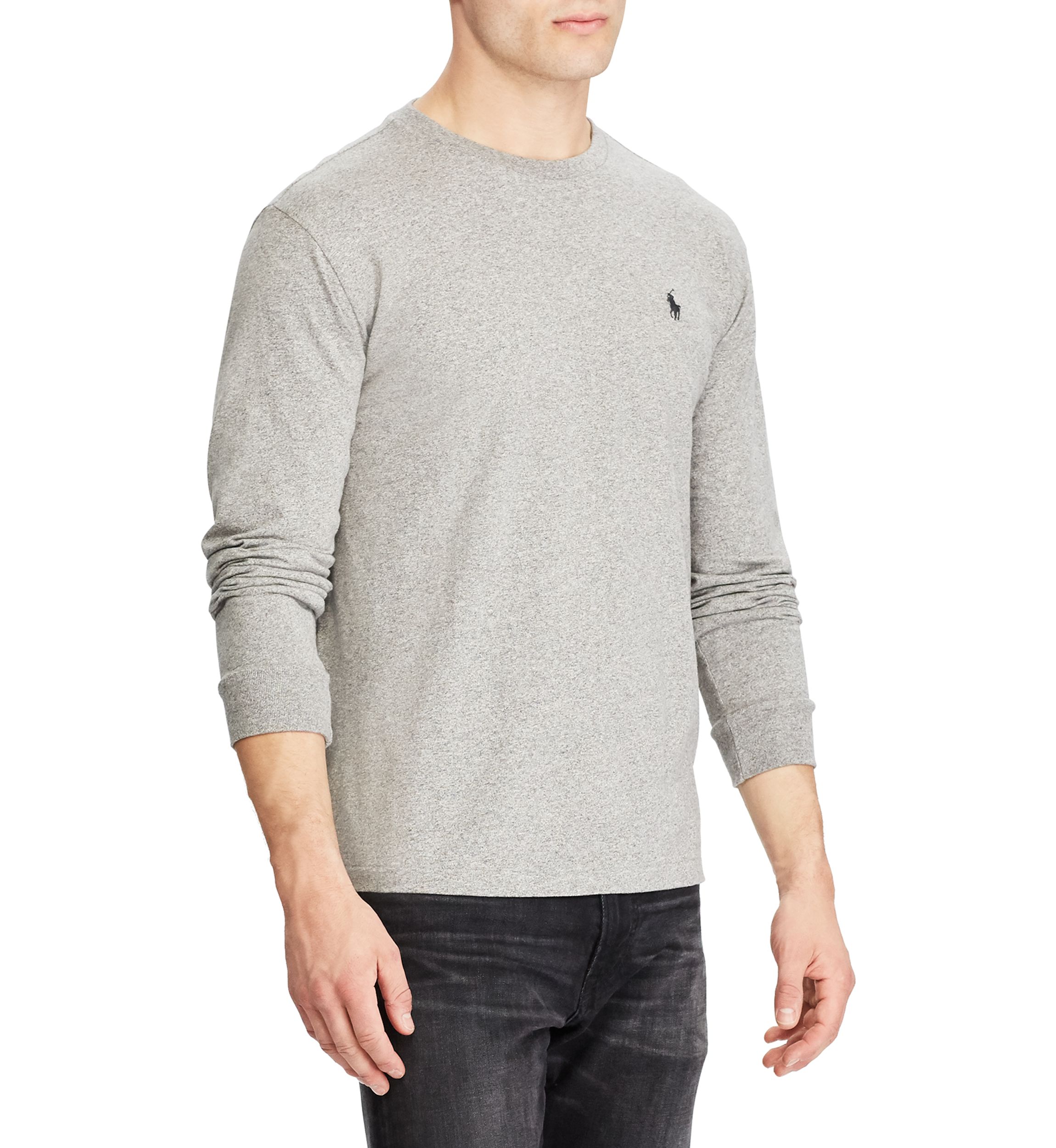 Classic Fit Long-Sleeve Cotton T-Shirt