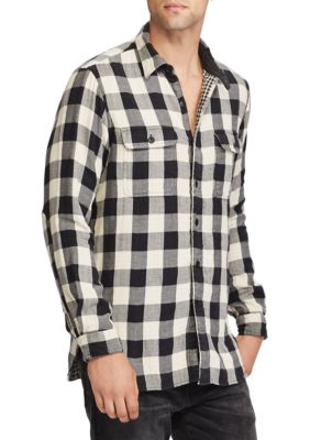 polo ralph lauren womens flannel shirt
