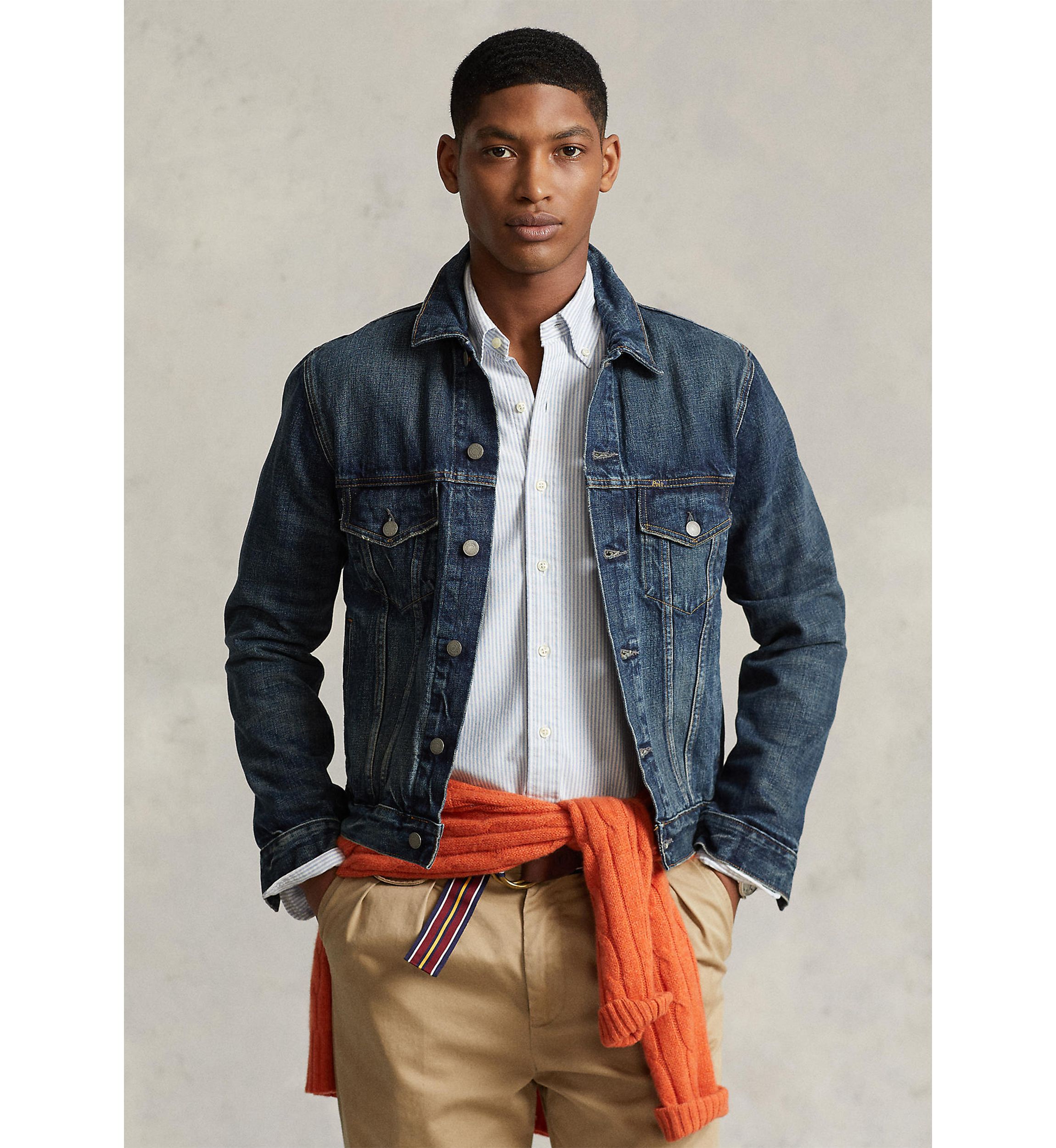Mens Denim Trucker Jacket