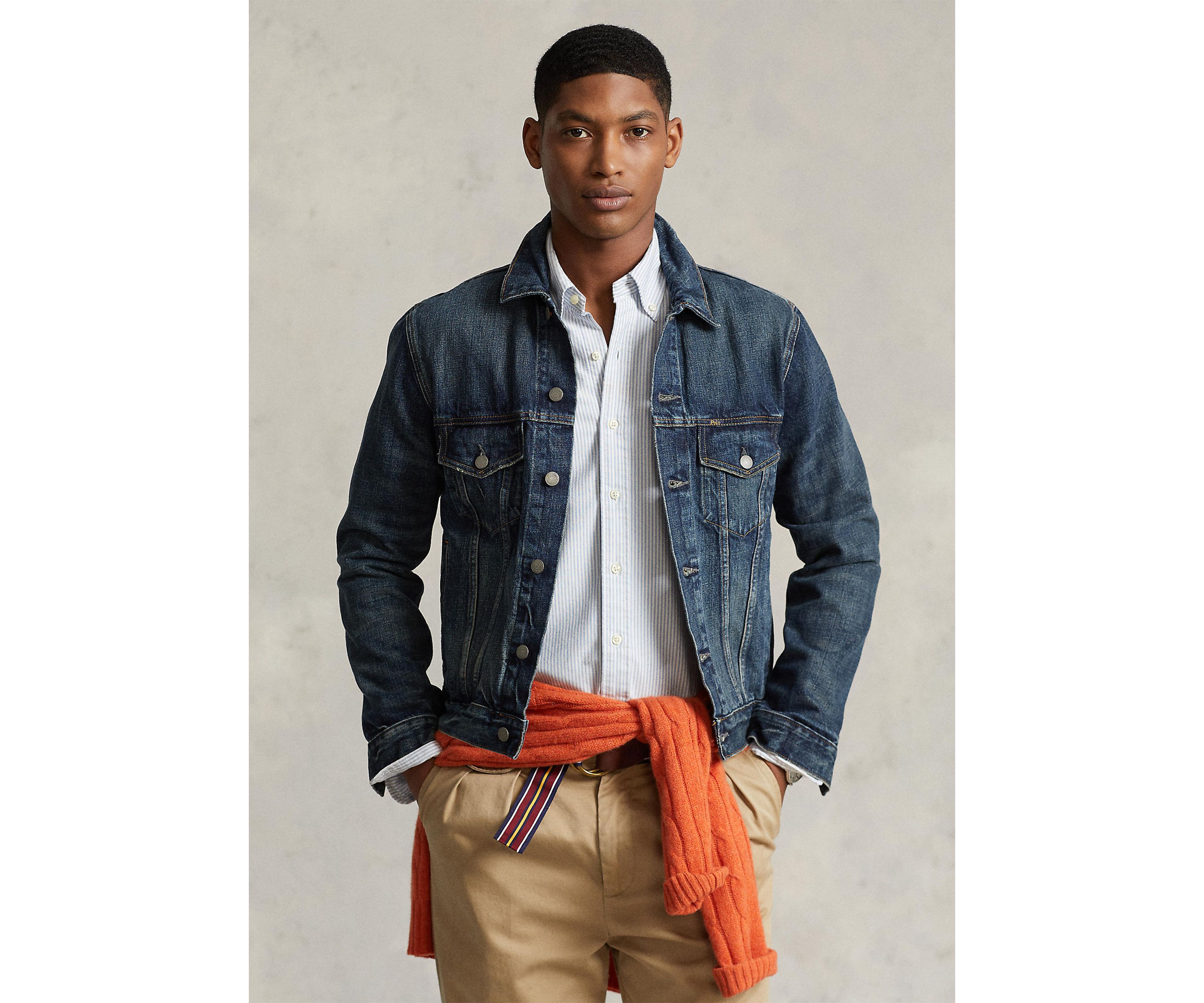 Mens Denim Trucker Jacket