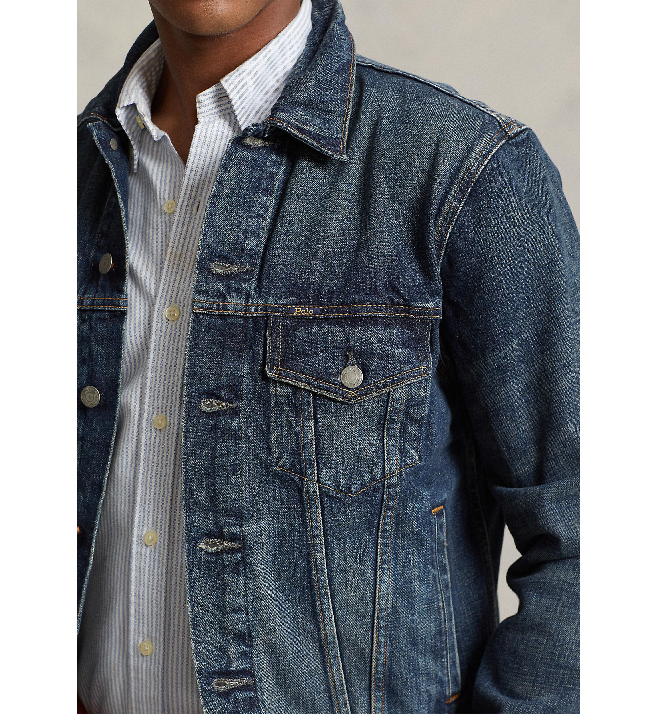 Mens Denim Trucker Jacket