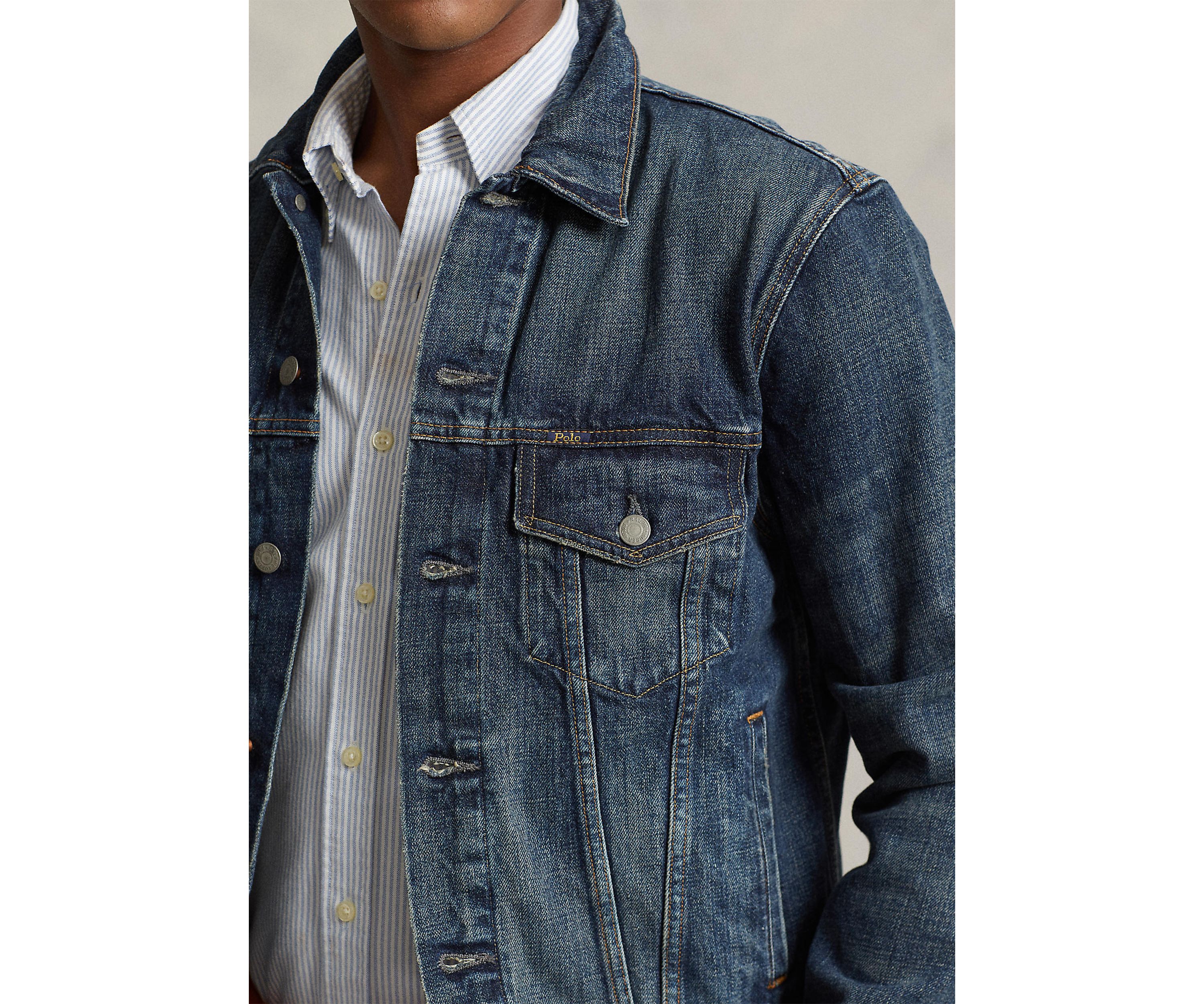 Mens Denim Trucker Jacket