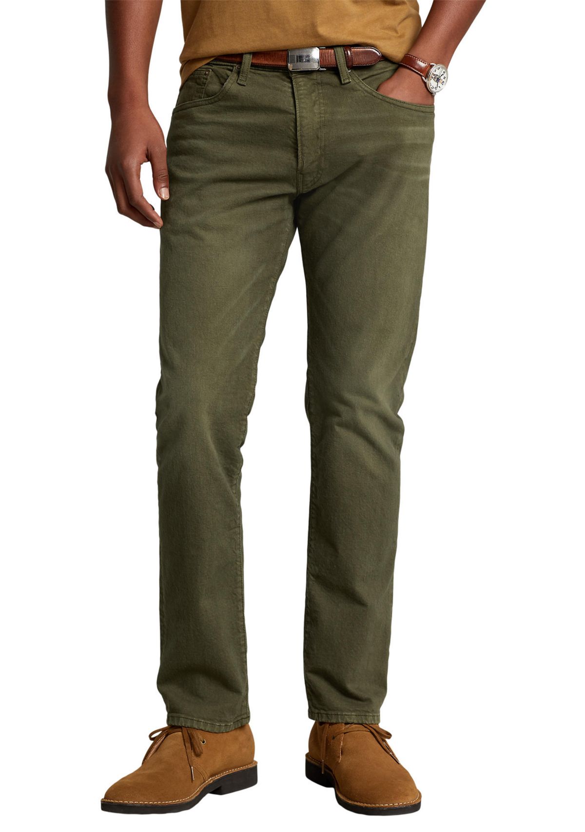 Hampton Relaxed Straight Stretch Jeans