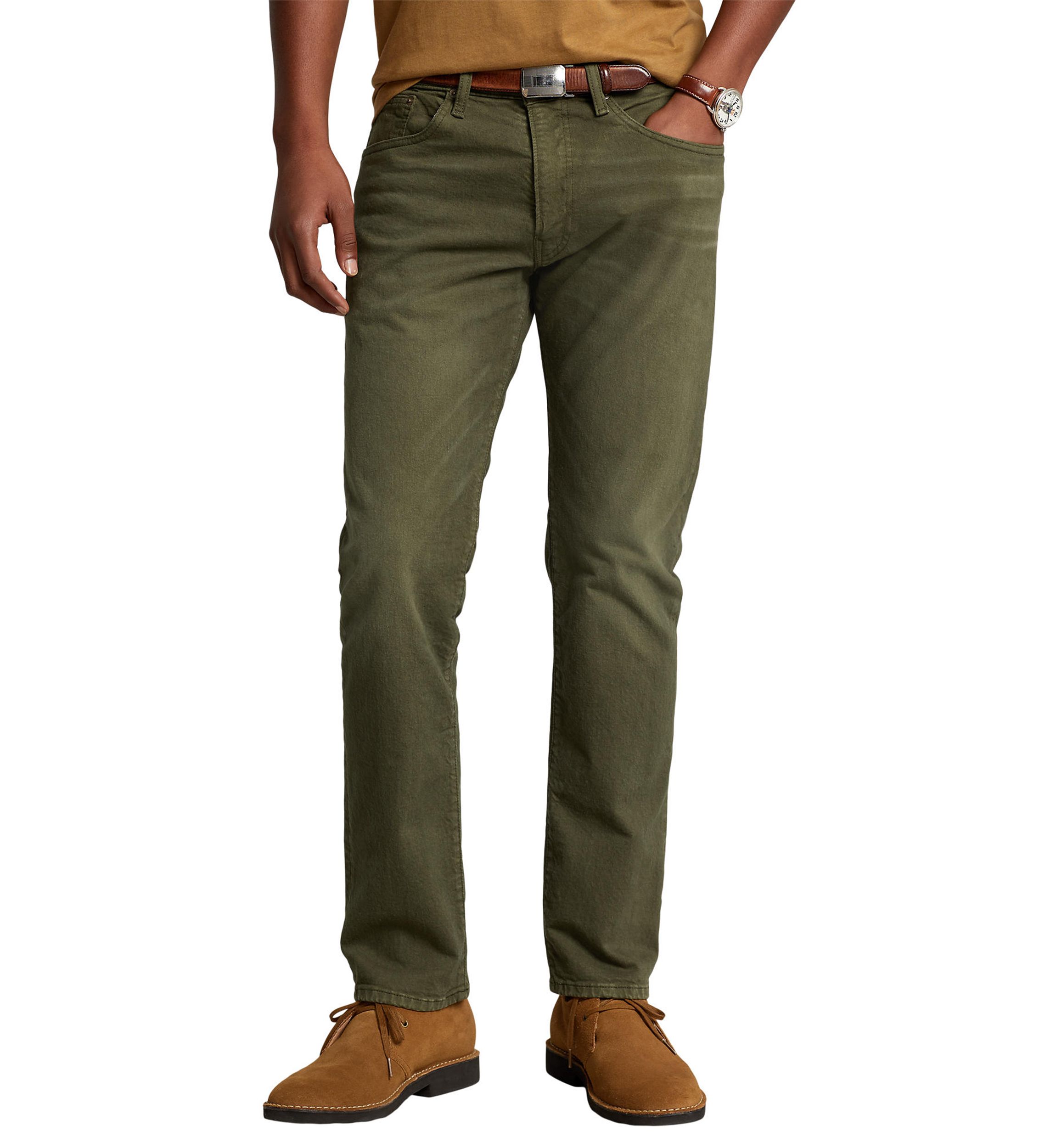Hampton Relaxed Straight Stretch Jeans