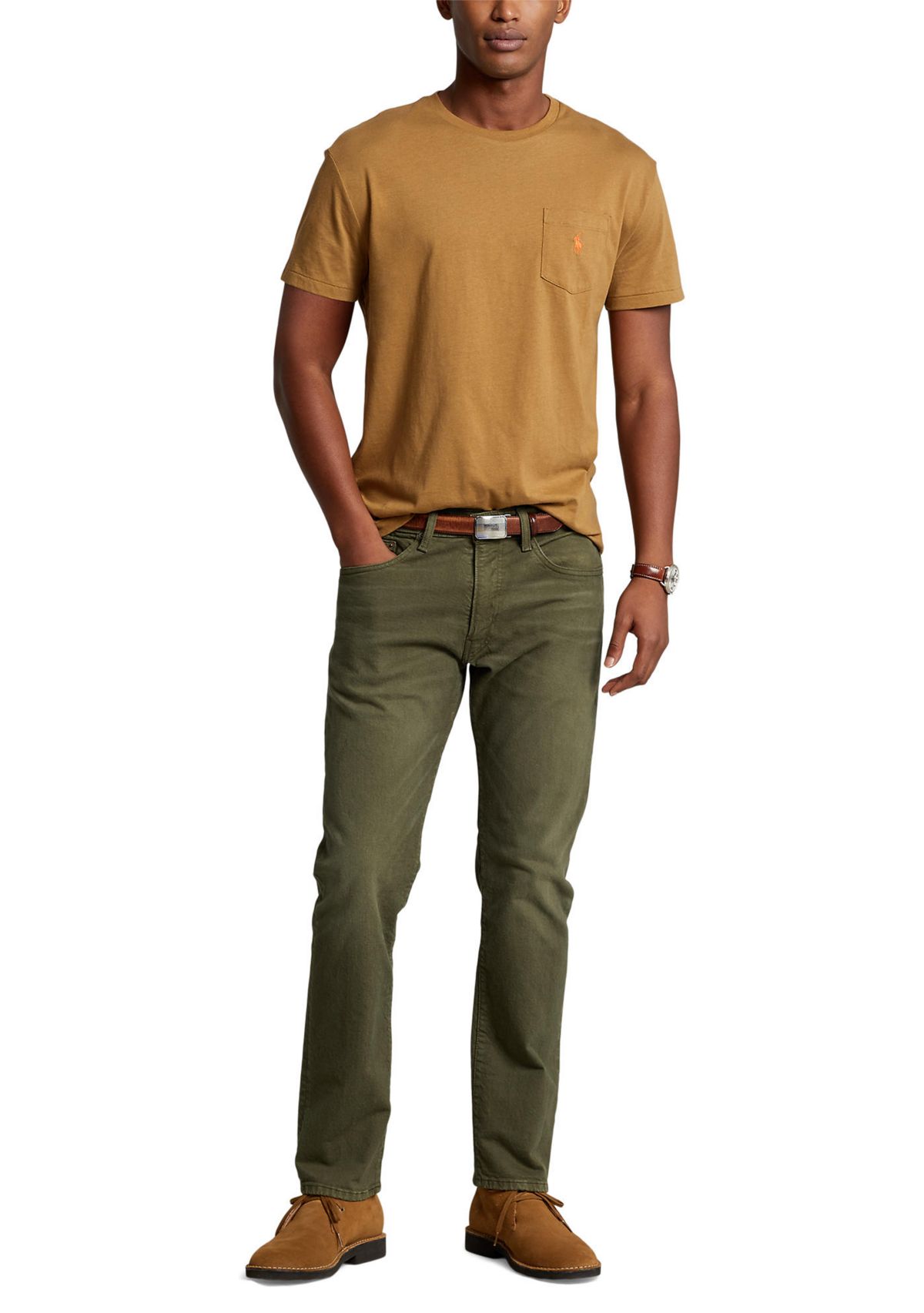 Hampton Relaxed Straight Stretch Jeans