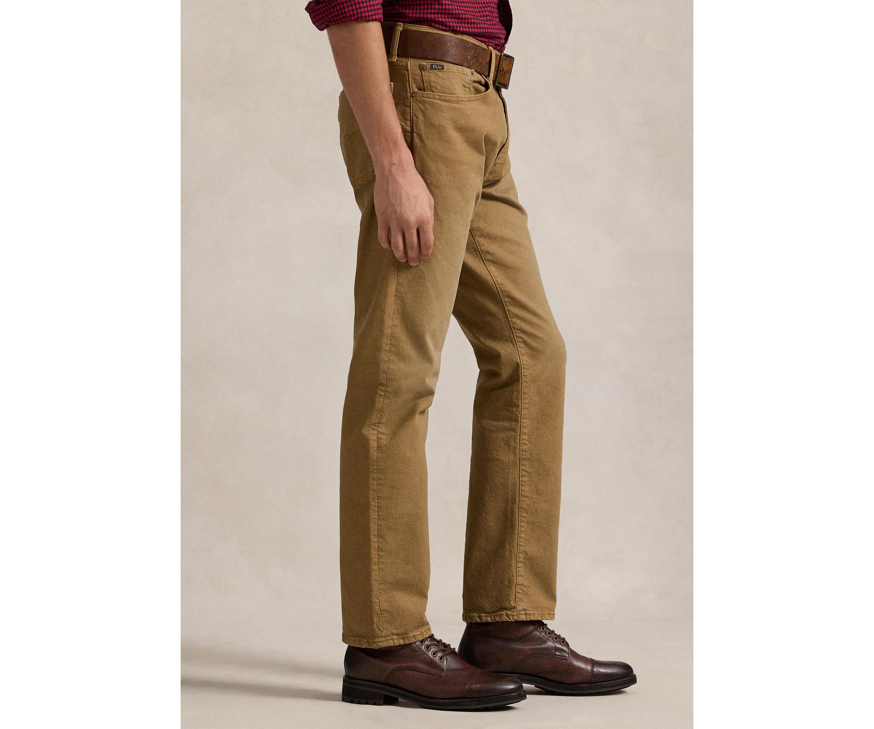 Hampton Relaxed Straight Stretch Jeans