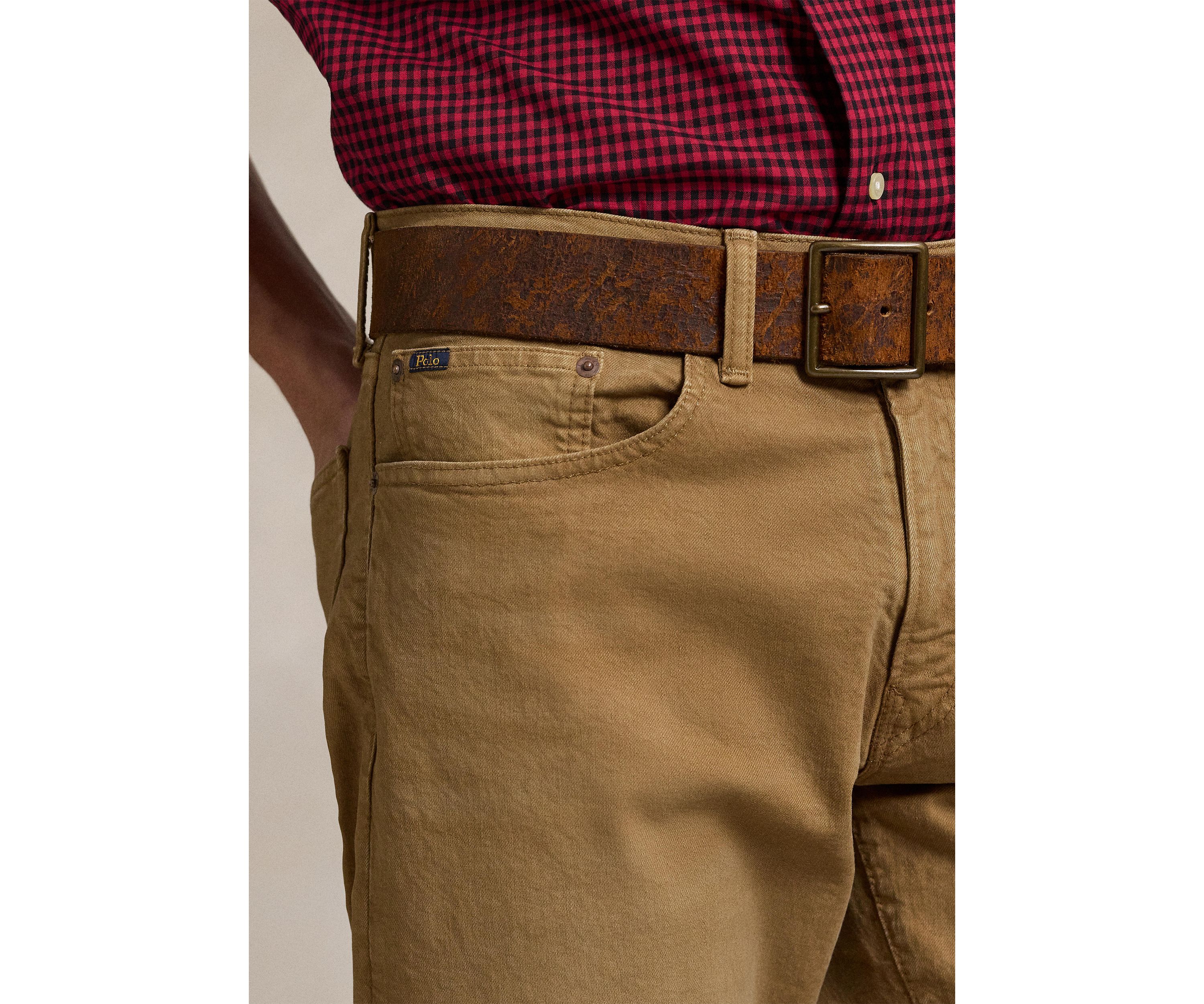 Hampton Relaxed Straight Stretch Jeans