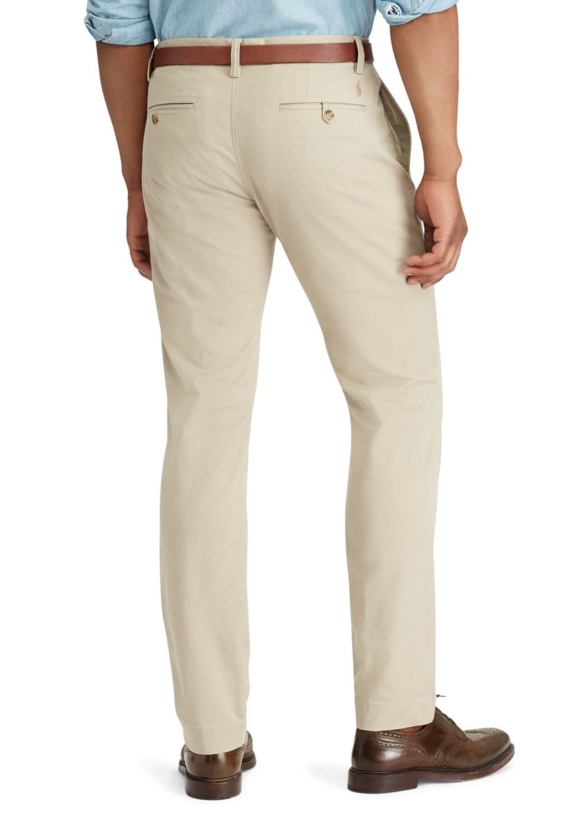 Stretch Straight Fit Chino Pants