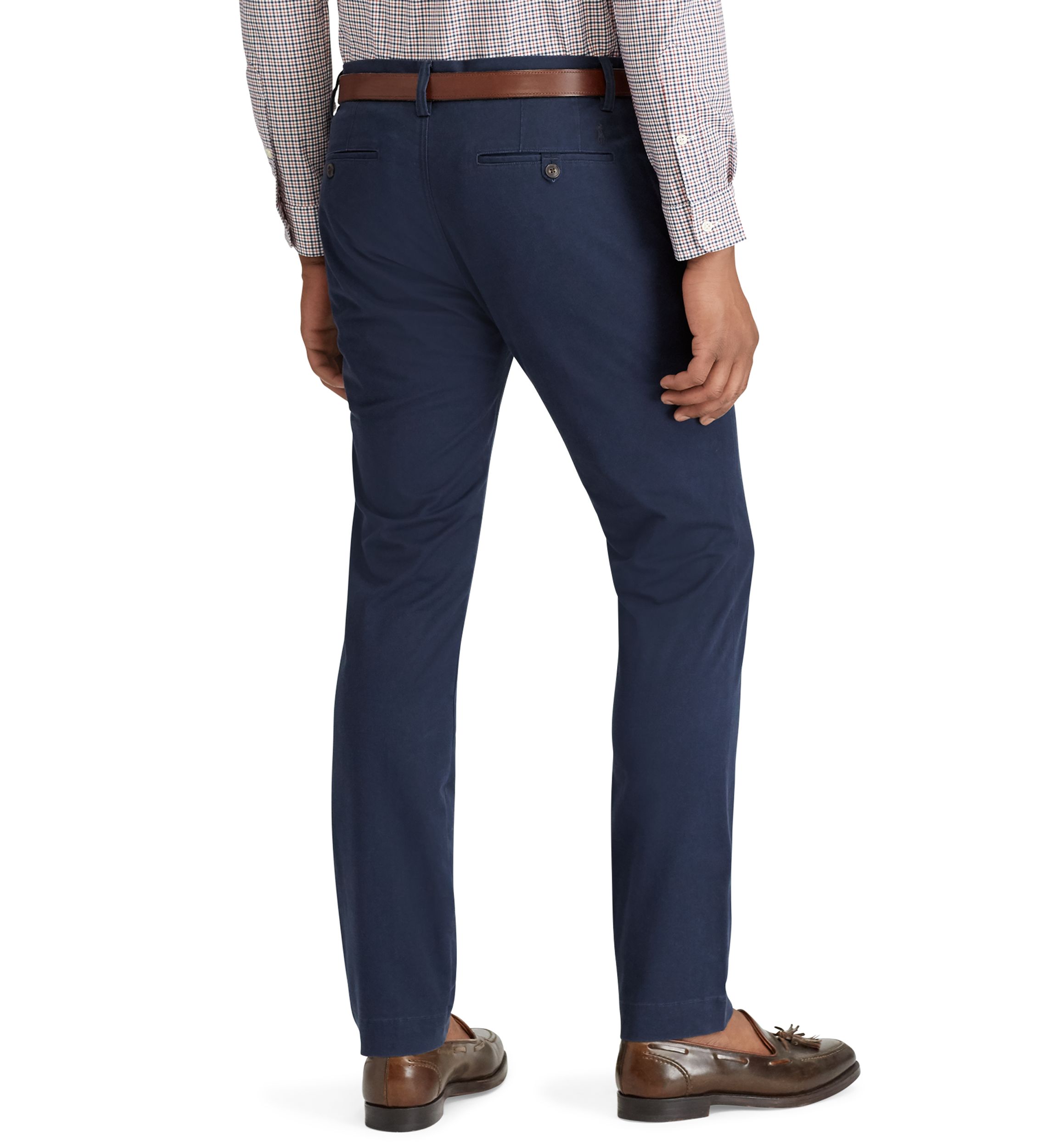 Stretch Straight Fit Chino Pants