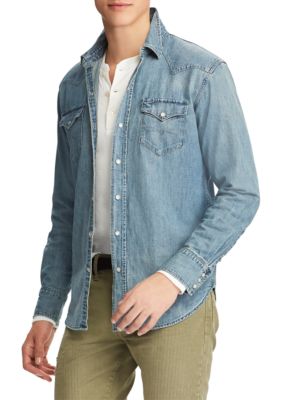 Polo Ralph Lauren Men's Classic Fit Denim Shirt
