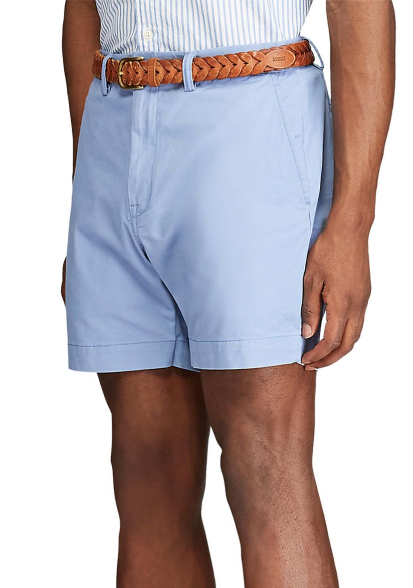6 Stretch Classic Fit Chino Short