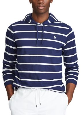 Polo Ralph Lauren Striped Cotton Hooded T-Shirt | belk