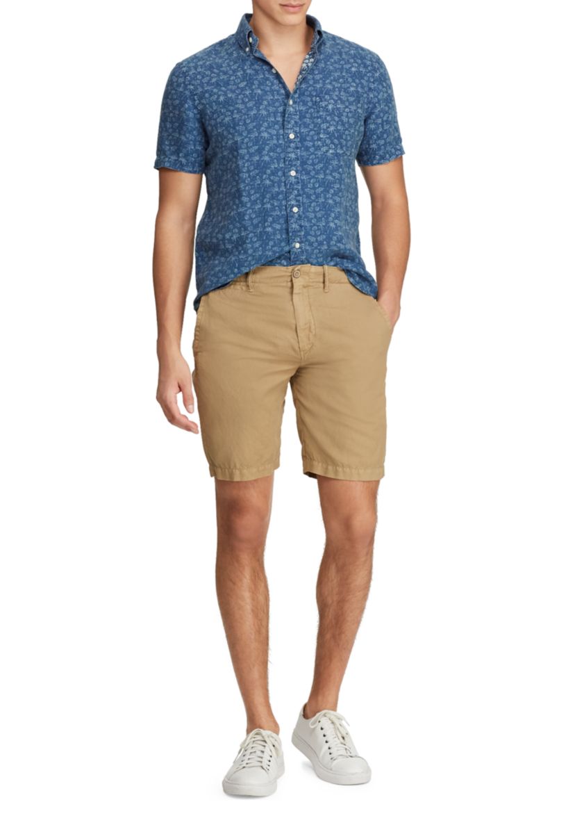 8.5 Inch Classic Fit Chino Shorts