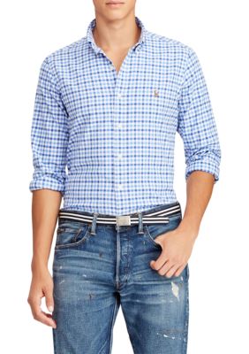 ralph lauren gingham shirt