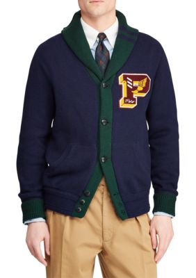 Cotton on sale letterman cardigan