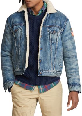 Ralph lauren cheap fleece lined jacket