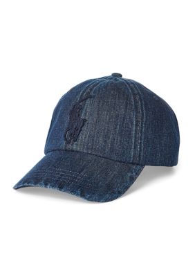 Polo Ralph Lauren Big Pony Denim Ball Cap belk