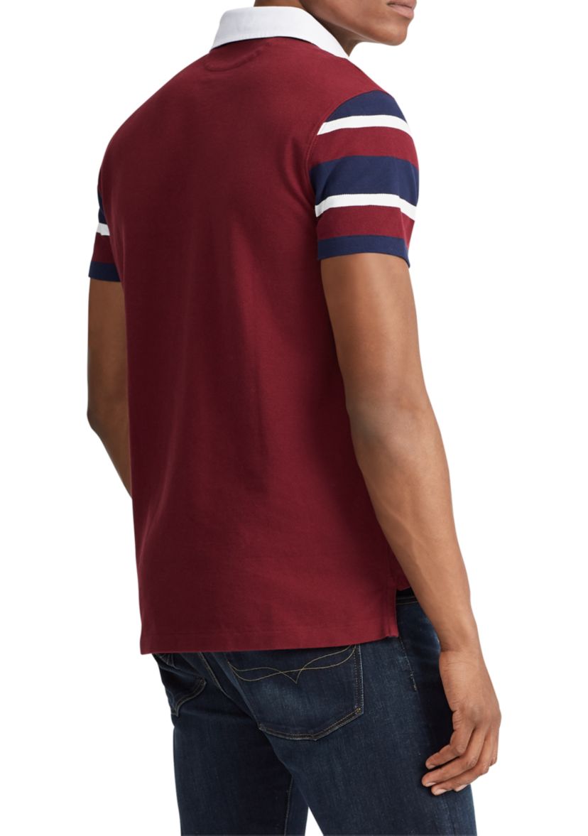 Custom Slim Fit Bear Rugby Shirt