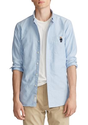 Polo Ralph Lauren Classic Fit Bear Oxford Shirt | belk