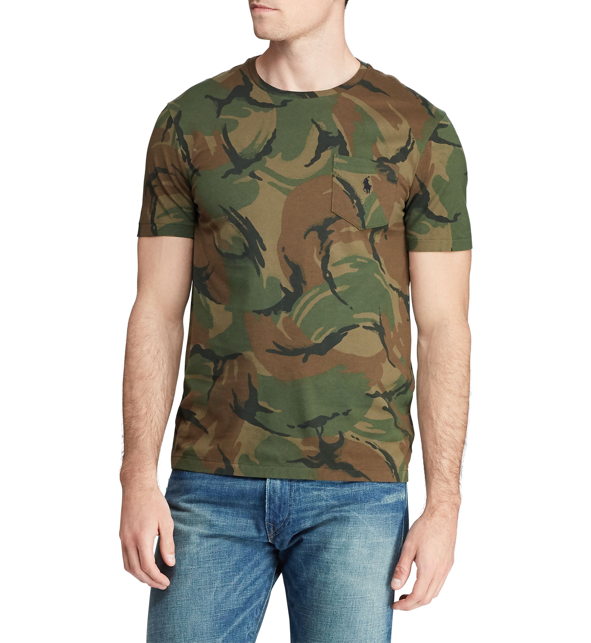 Custom Slim Fit Camo Tee	