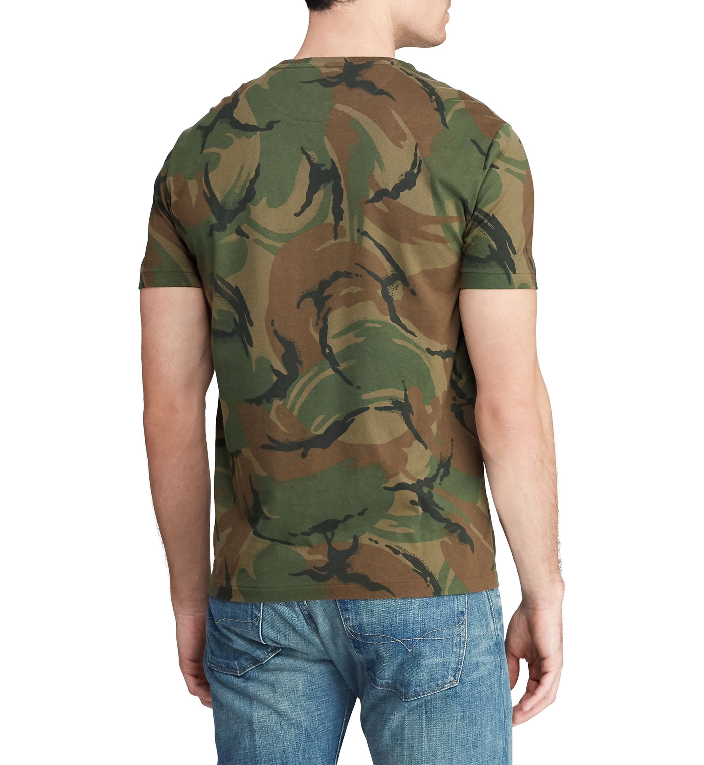 Custom Slim Fit Camo Tee	