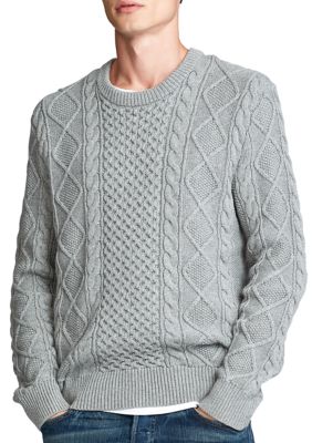 Polo Ralph  Lauren  The Iconic Fisherman  s Sweater  belk