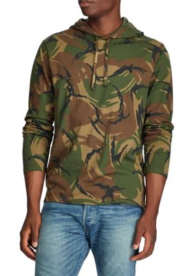 Polo Ralph Lauren Camo Cotton Hooded T-Shirt | belk