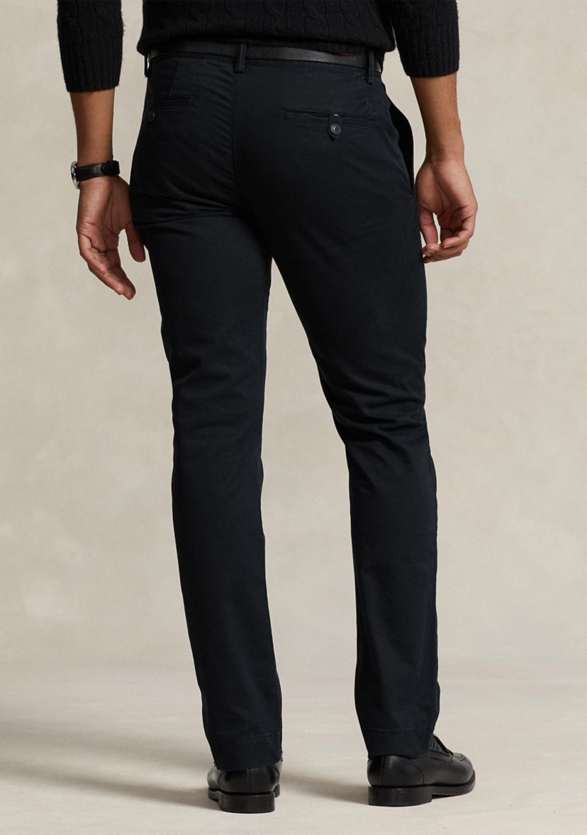 Stretch Slim Fit Cotton Chino Pants
