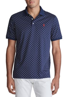 Polo Ralph Lauren Classic Fit Polka Dot Soft Cotton Polo Shirt