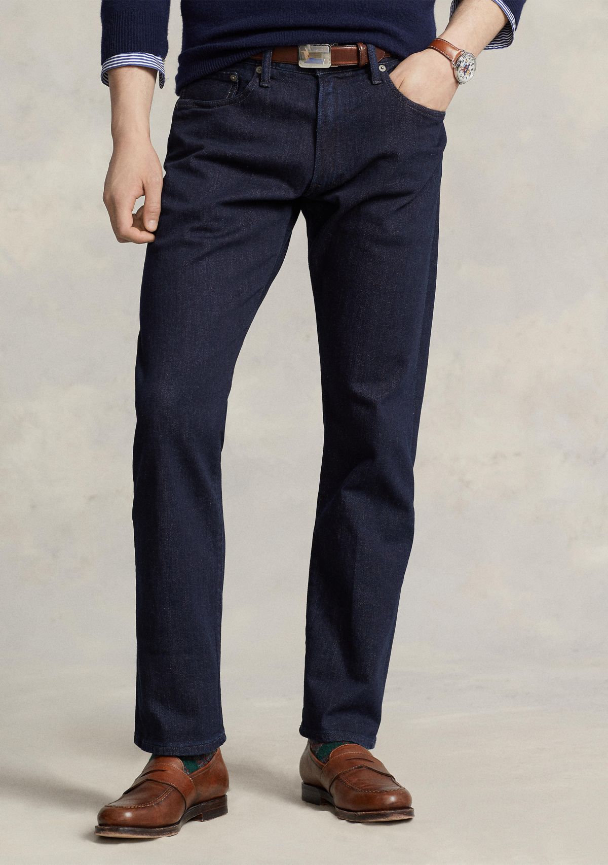 Hampton Relaxed Straight Jeans