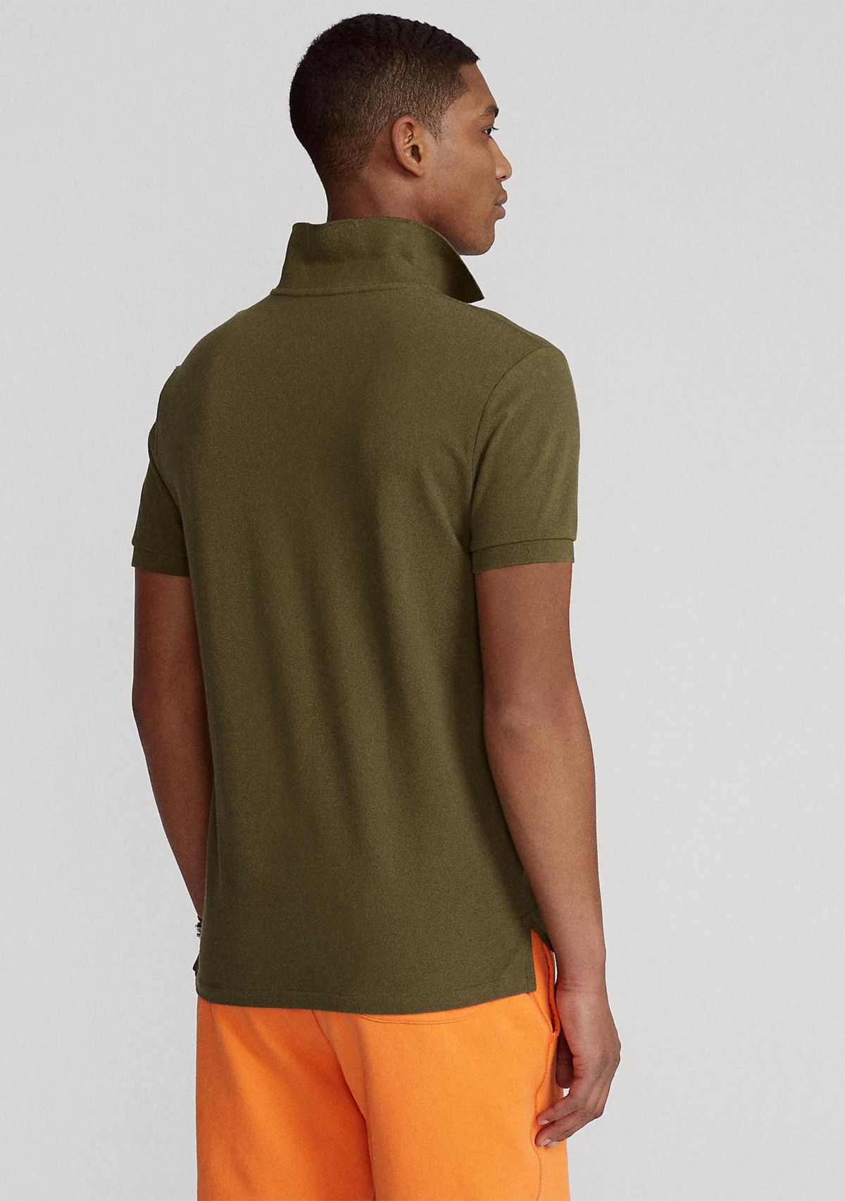 Classic Fit Mesh Polo Shirt