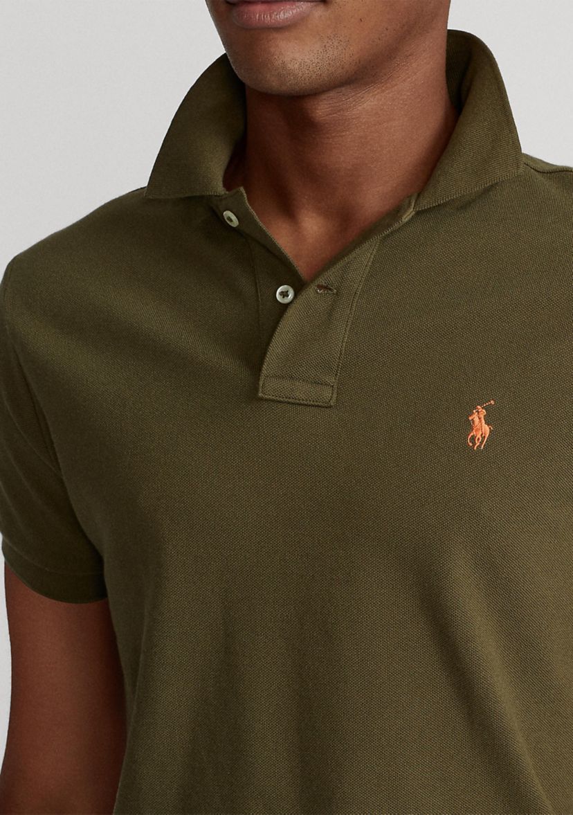 Classic Fit Mesh Polo Shirt