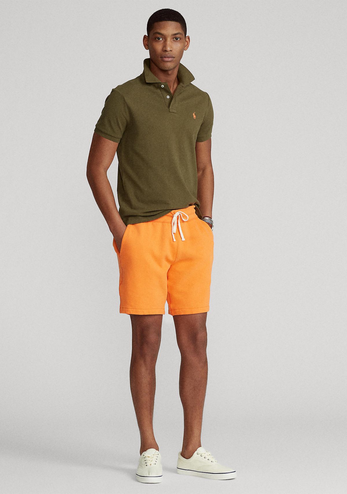 Classic Fit Mesh Polo Shirt