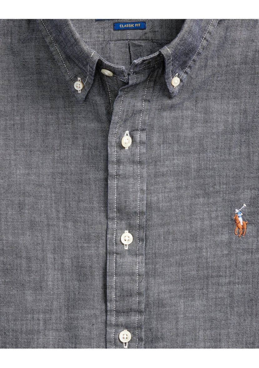 Classic Fit Chambray Shirt