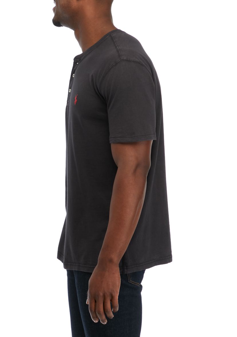Slub Jersey Henley Shirt