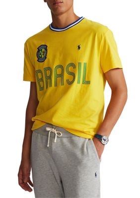 POLO RALPH LAUREN Classic Fit Brazil Polo Shirt Size XL