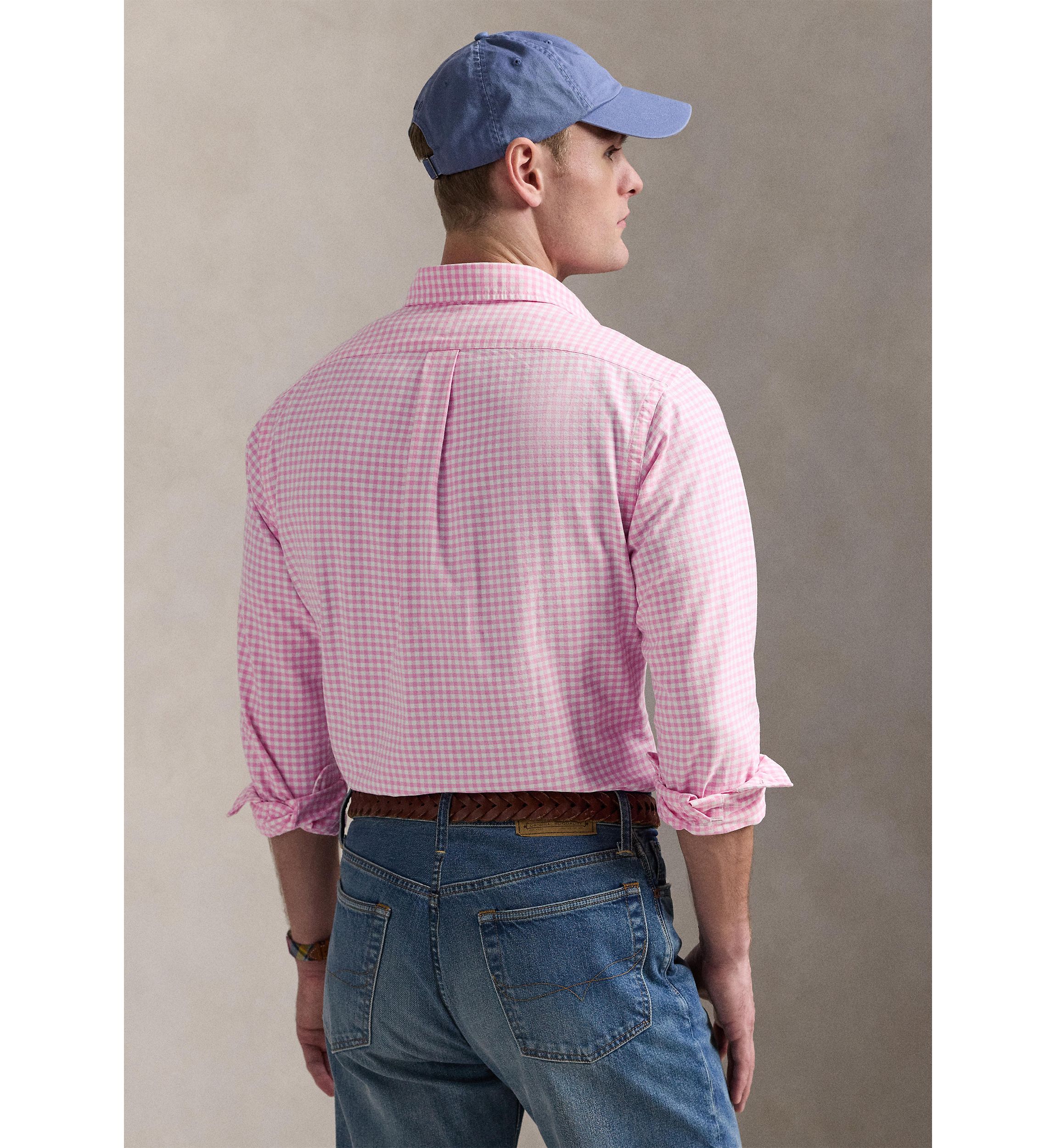 Classic Fit Gingham Oxford Shirt