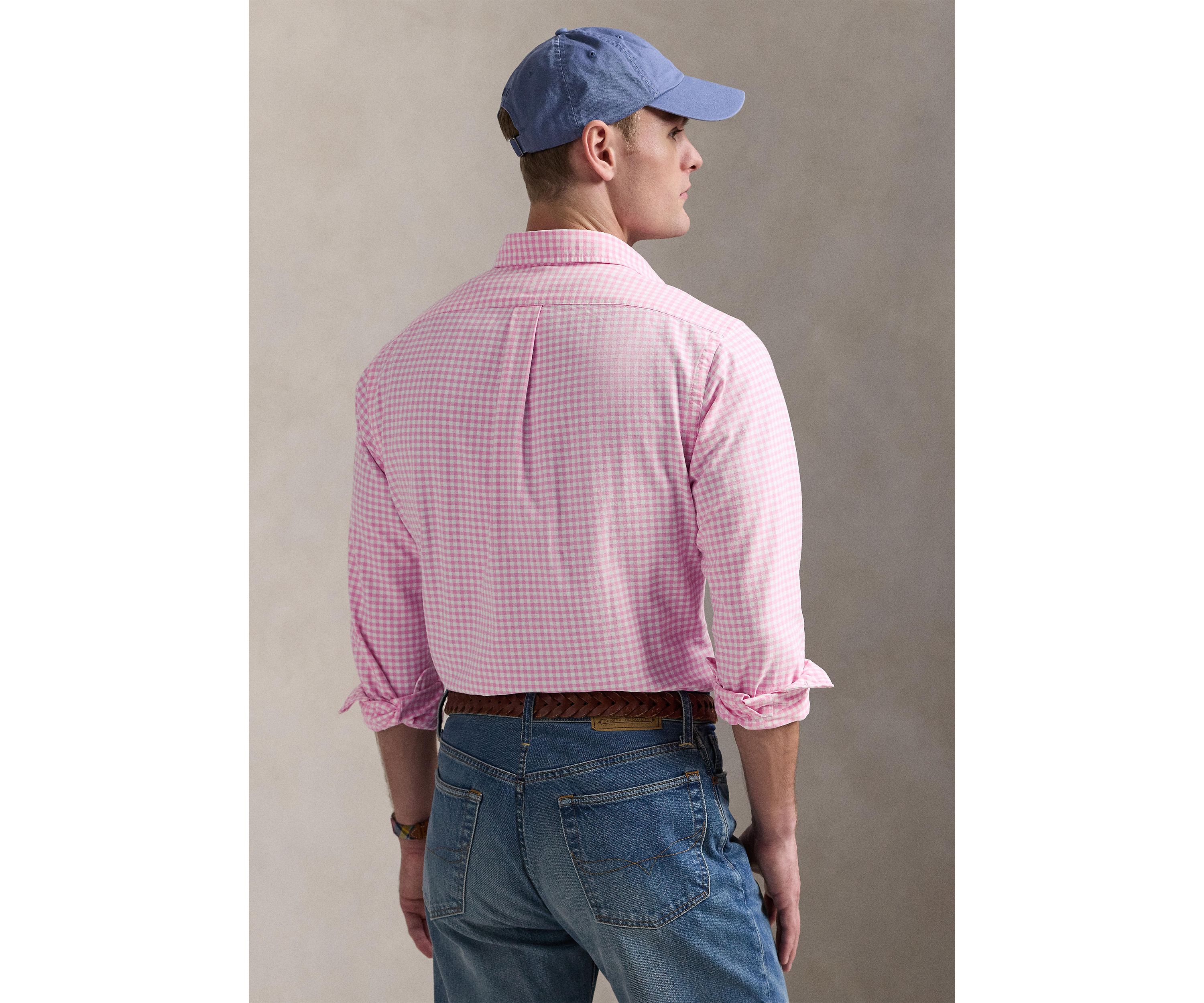 Classic Fit Gingham Oxford Shirt
