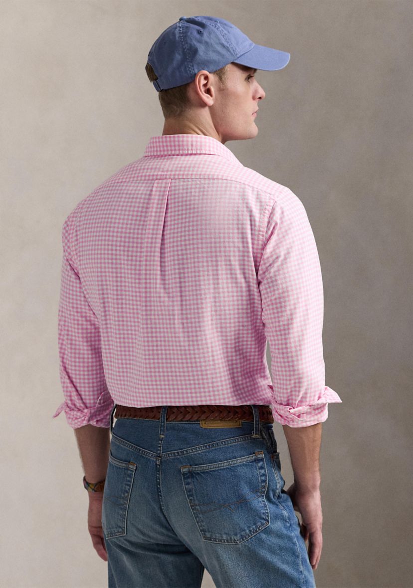 Classic Fit Gingham Oxford Shirt