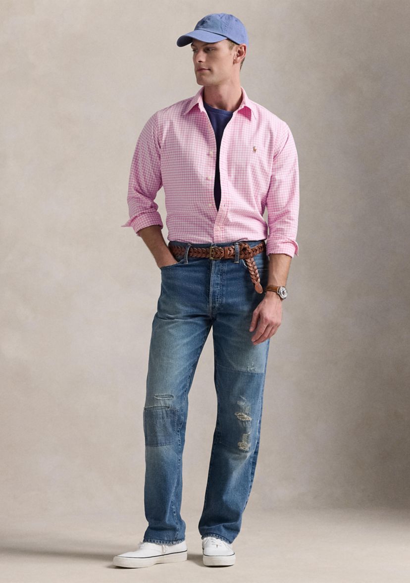 Classic Fit Gingham Oxford Shirt