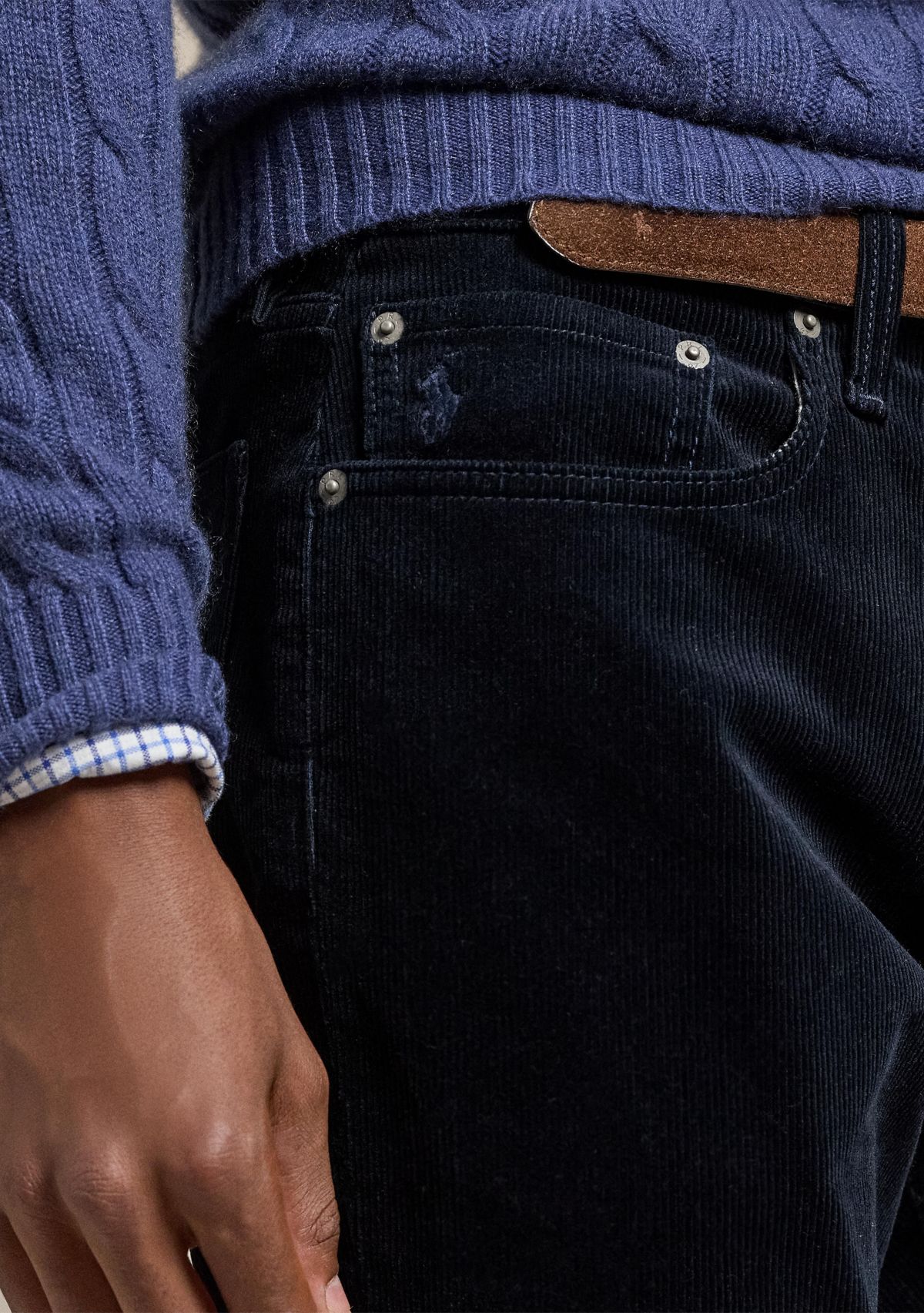 Varick Slim Straight Corduroy Pants