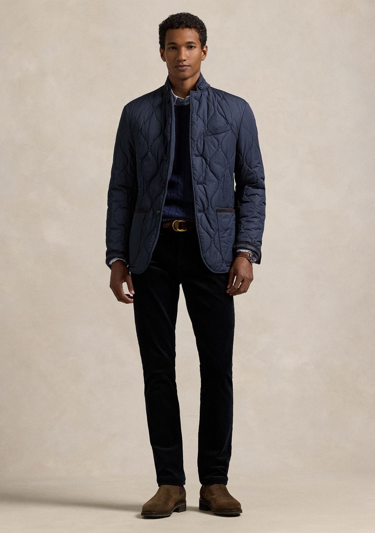 Varick Slim Straight Corduroy Pants