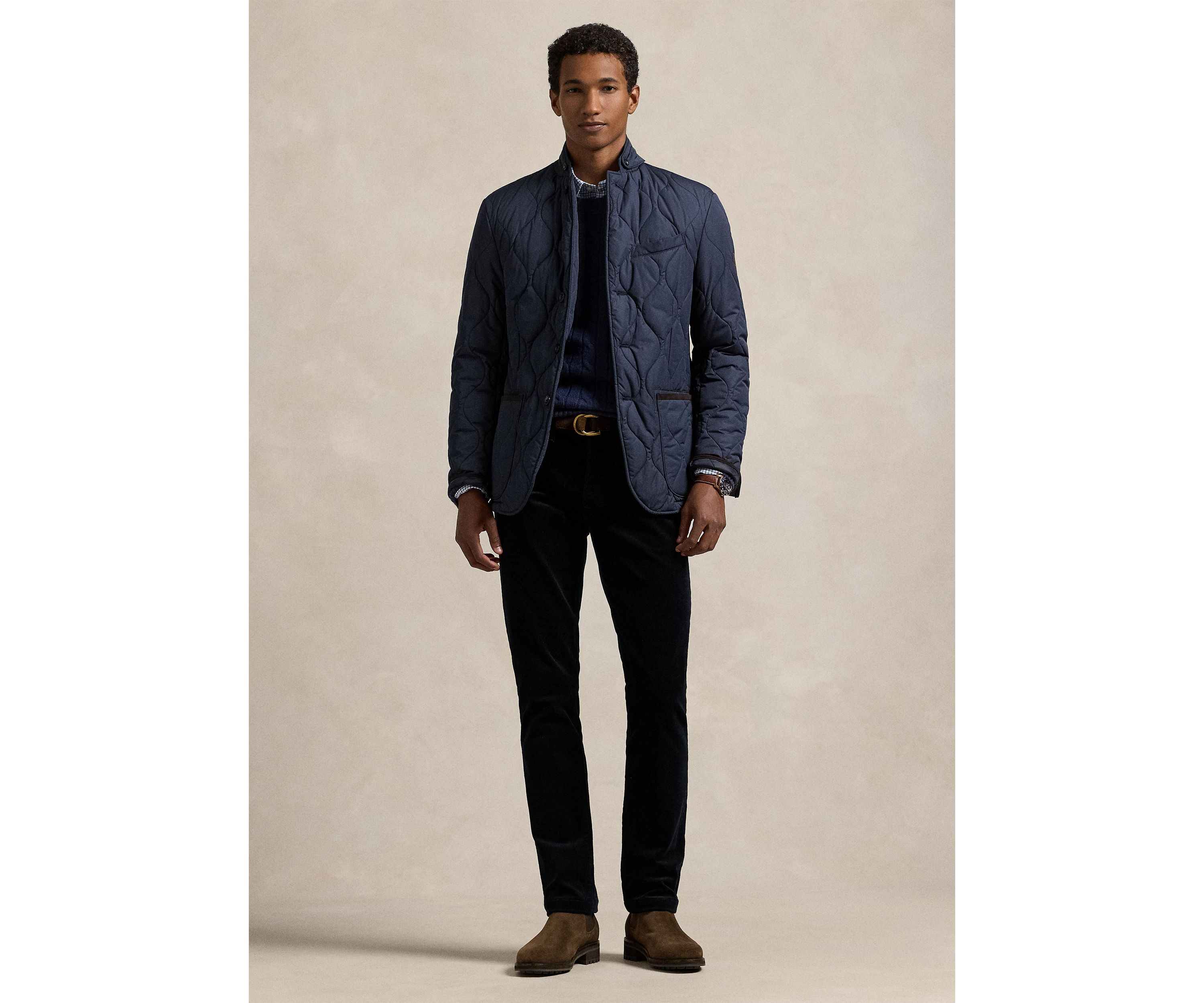 Varick Slim Straight Corduroy Pants