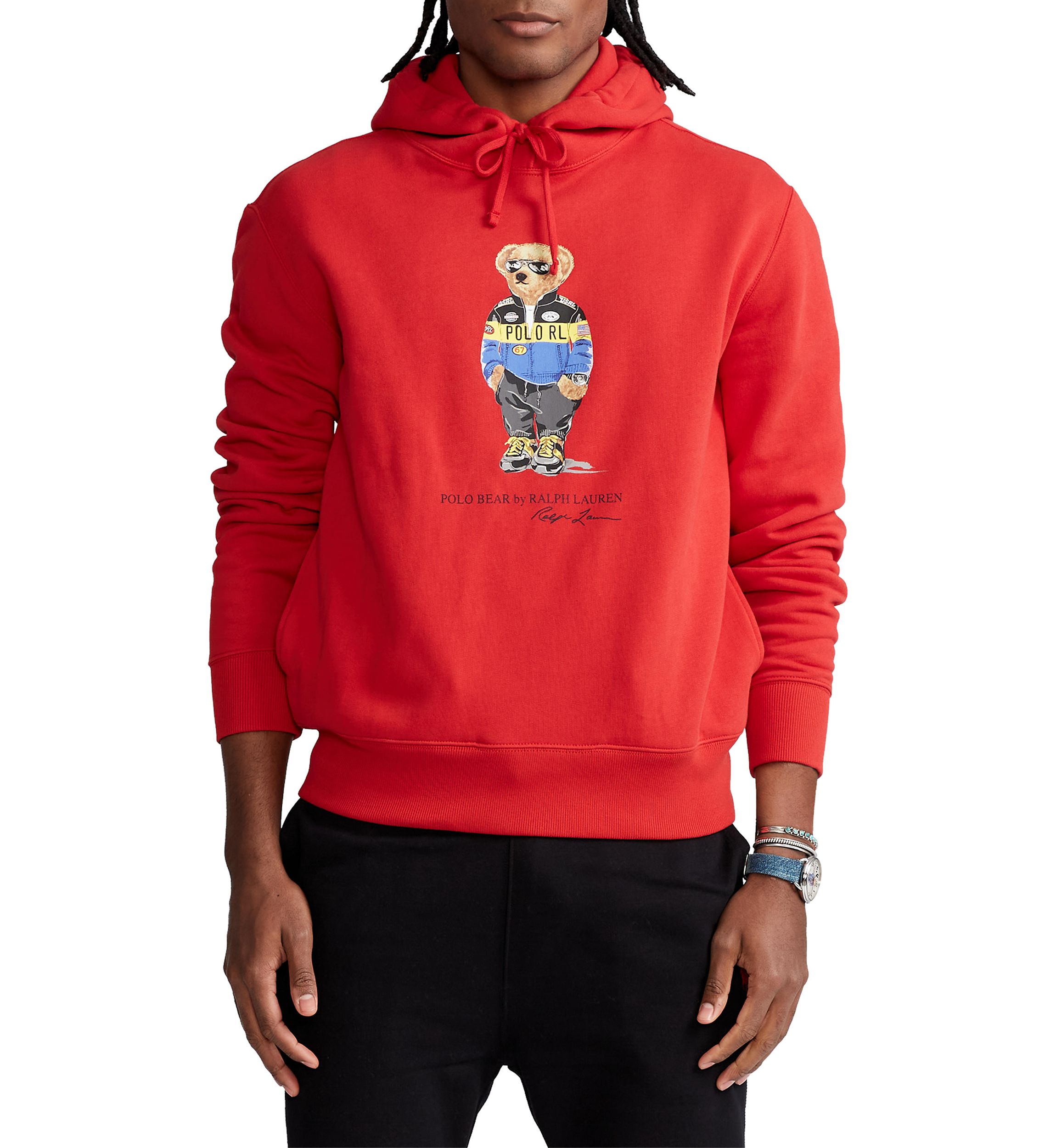 Polo Bear Fleece Hoodie	