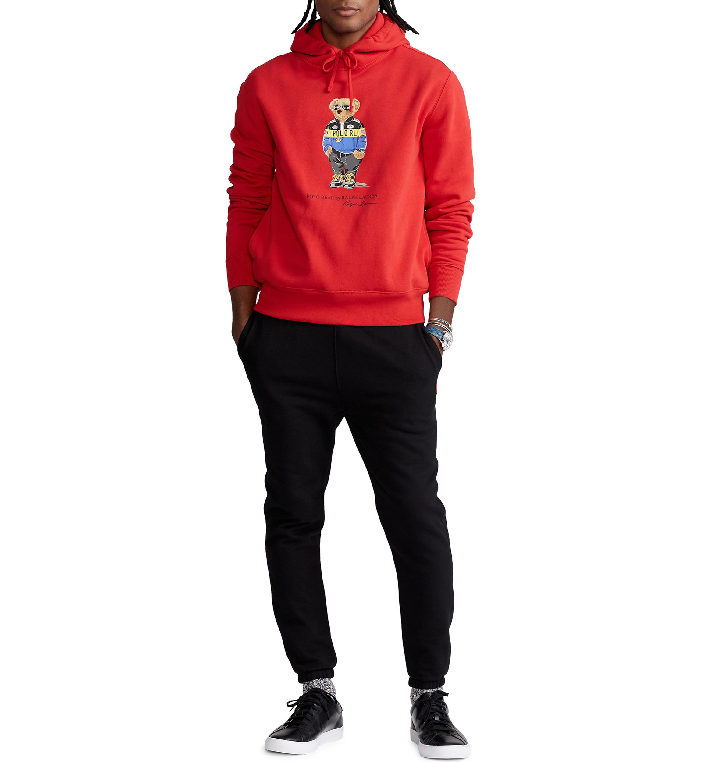 Polo Bear Fleece Hoodie	