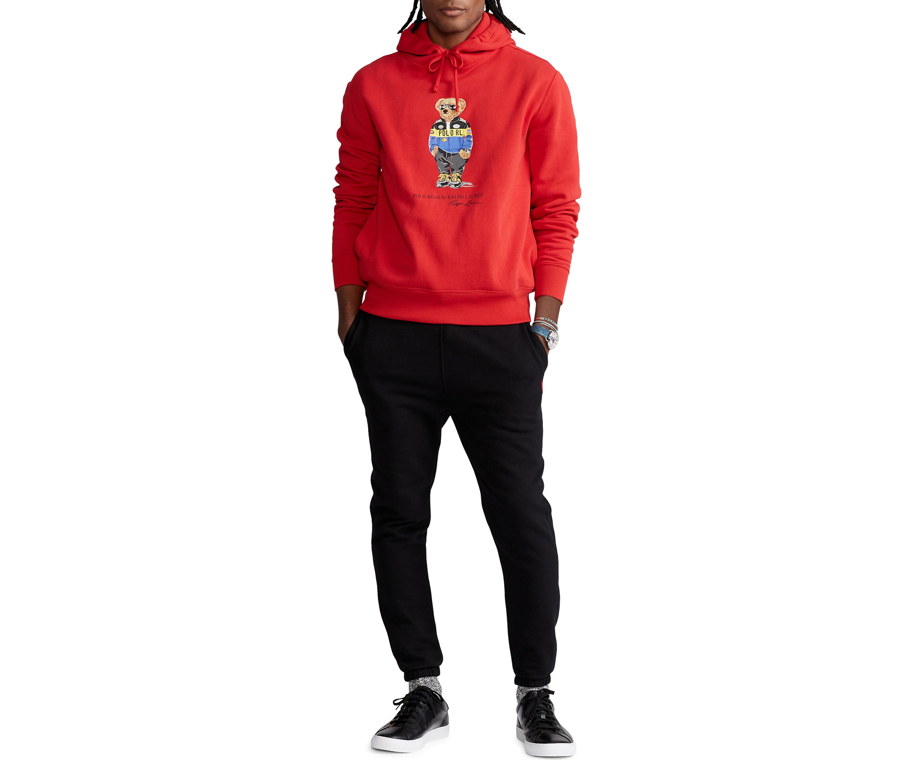Polo Bear Fleece Hoodie	