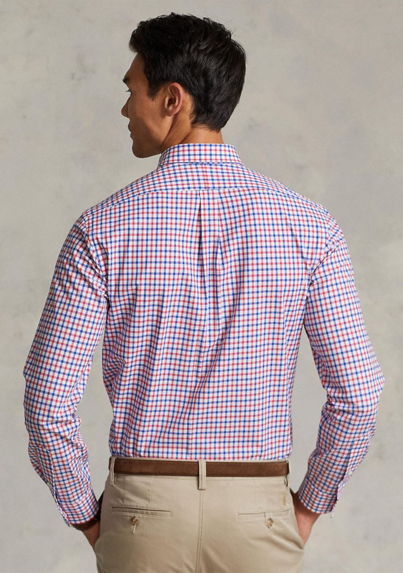 Slim Fit Stretch Poplin Shirt