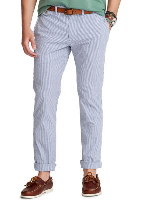 Polo Ralph Lauren Stretch Straight Fit Seersucker Pants | belk