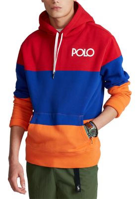 Polo Ralph Lauren Color-Blocked Fleece Hoodie | belk
