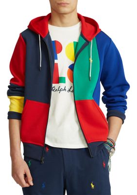 Polo Ralph Lauren Color Blocked Double Knit Hoodie | belk